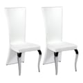 Transitional Rectangular High-Back Side Chair - 2 per box