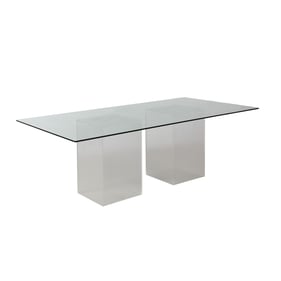 Chintaly Imports Valerie Clear 72 Inch Dining Table