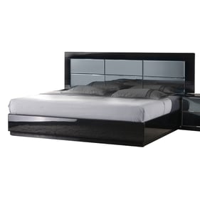 Chintaly Imports Venice Gloss Black King Bed