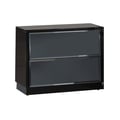 Contemporary 2 Drawer Nightstand