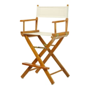 Casual Home Honey Oak Wheat Canvas 24 Inch Directors Chair