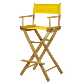 Casual Home Natural Gold Canvas 30 Inch Directors Chair