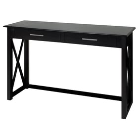 Casual Home Bay View Black Solid Wood Console Table