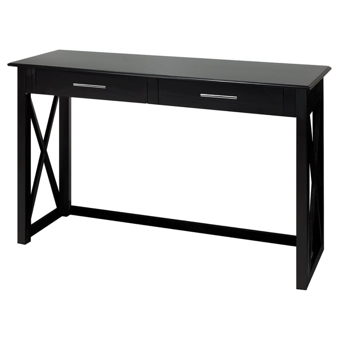 Casual Home Bay View Black Solid Wood Console Table CHOM-363-62