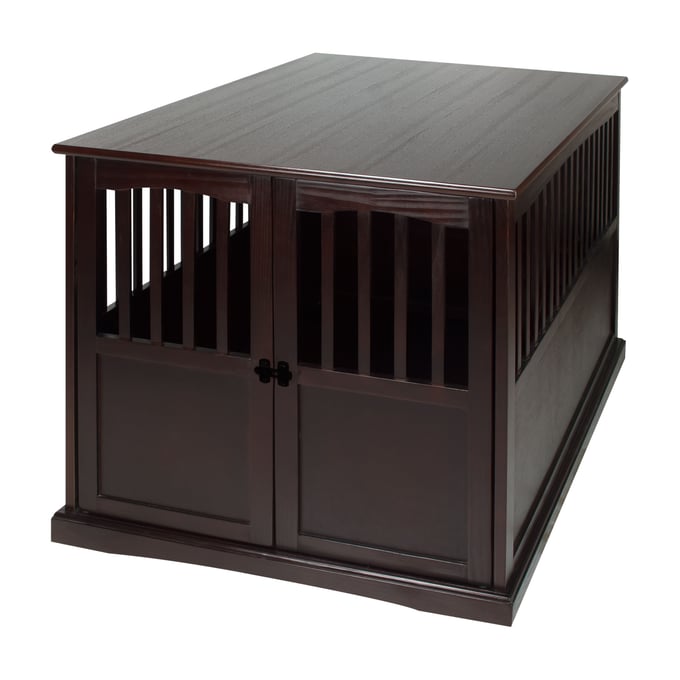 Casual Home Espresso Extra Large Pet Crate End Table CHOM-600-84