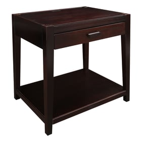 Casual Home Notre Dame Espresso Solid Wood Night Stand