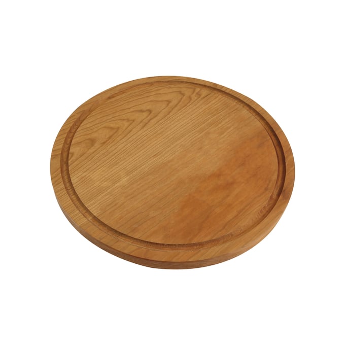 Casual Home Delice Natural Cherry Round Cutting Board CHOM-CB02202