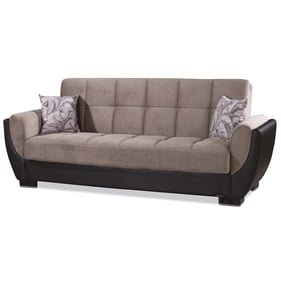 Casamode Ottomanson Armada Air Beige Convertible Storage Sofabed