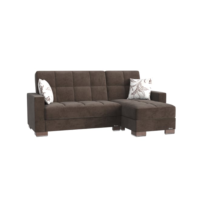 Casamode Armada Brown Convertible Chaise Lounge CMD-ARM-CL-8