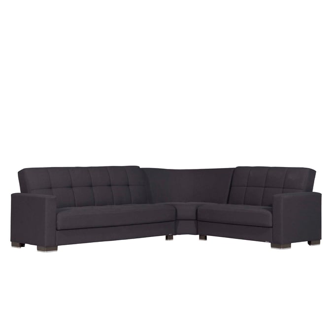 Casamode Ottomanson Armada Polyester Convertible Sectionals with Storage CMD-ARM-SEC-POLY-V