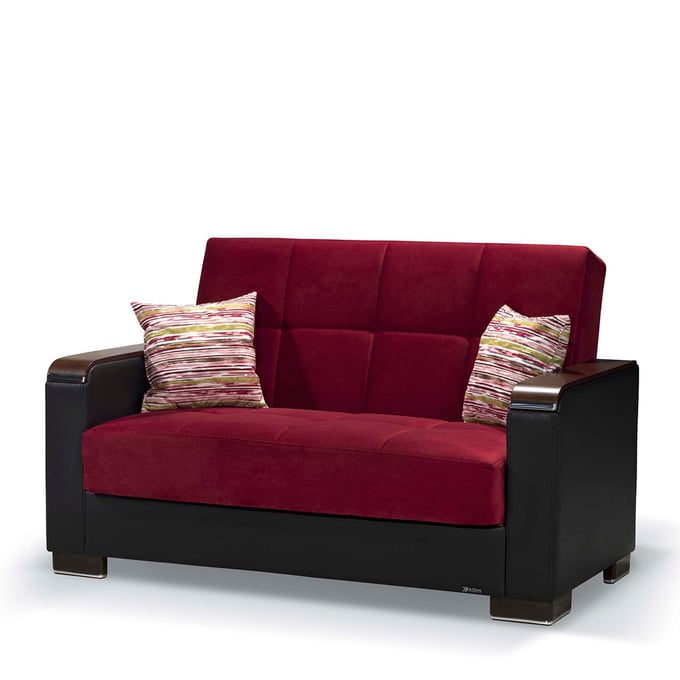 Casamode Armada X Burgundy Storage Loveseat CMD-ARM-W-LS-310