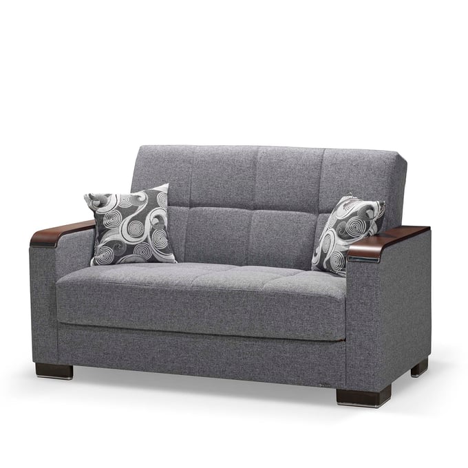 Casamode Armada X Gray Storage Loveseat CMD-ARM-W-LS-313