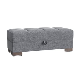 Casamode Ottomanson Armada X Grey Convertible Storage Ottoman