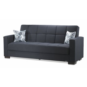 Casamode Armada Denim Dark Blue Fabric Sofa