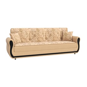 Casamode Ottomanson Havana Beige Convertible Sofabed with Storage