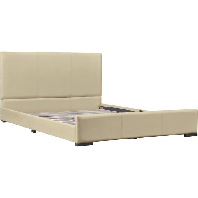 Camden Isle Abbey Beige Twin Platform Bed CMDN-102430