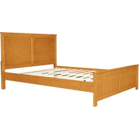 Camden Isle Winston Oak Queen Platform Bed