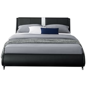 Camden Isle Carlton Black Queen Platform Bed