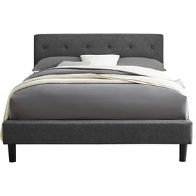 Camden Isle Monticello Grey King Platform Bed