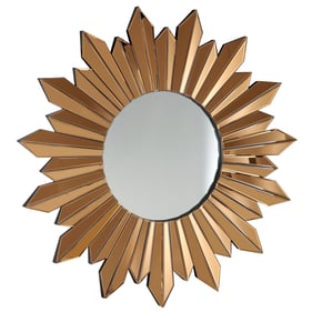 Camden Isle Gold Golden Sun Mirror