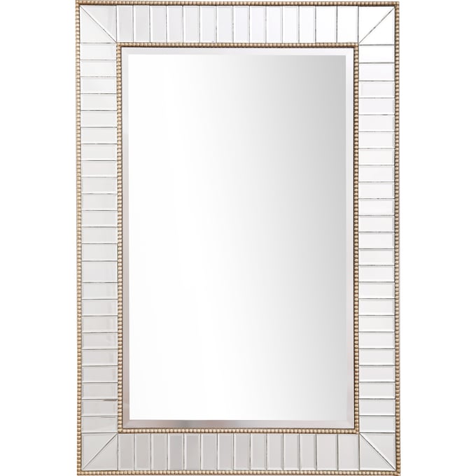 Camden Isle Bryce Silver Wall Mirror CMDN-86404