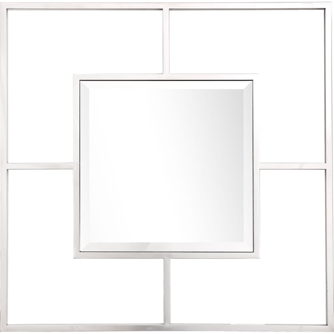 Camden Isle Lidy Silver Wall Mirror CMDN-86405