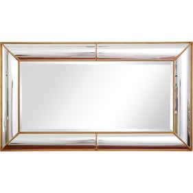 Camden Isle Hamlin Antique Gold Wall Mirror