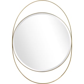 Camden Isle Sonya Gold Wall Mirror