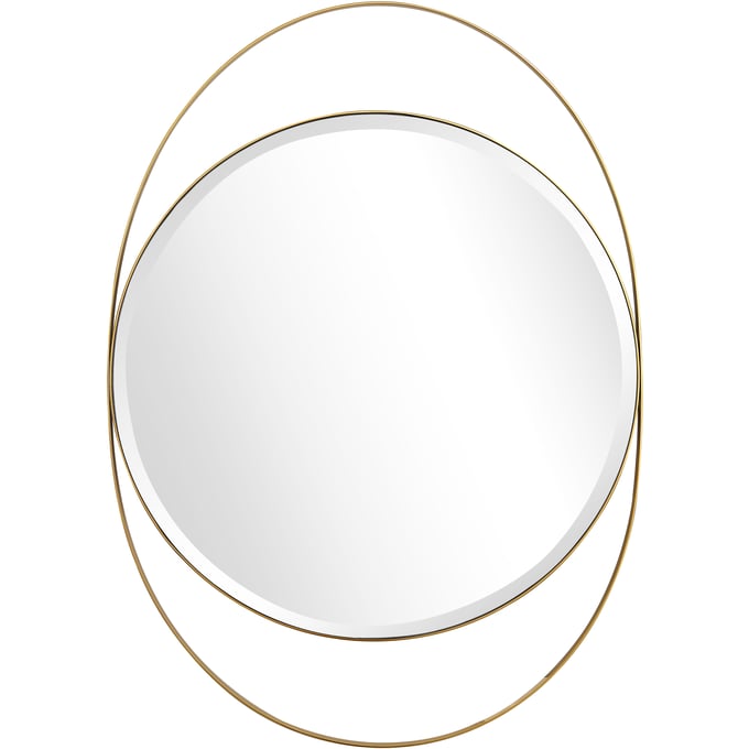 Camden Isle Sonya Gold Wall Mirror CMDN-86411