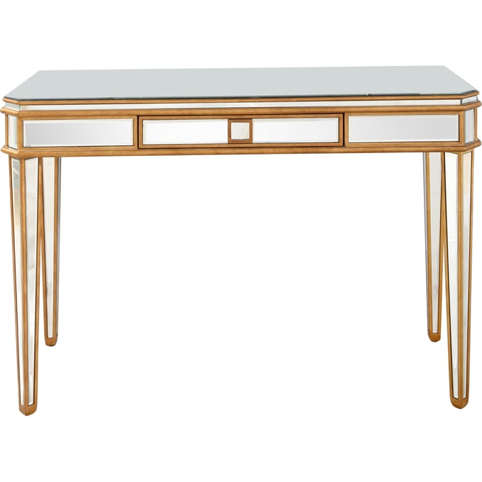 Camden Isle Finley Antique Gold Console Table CMDN-86415