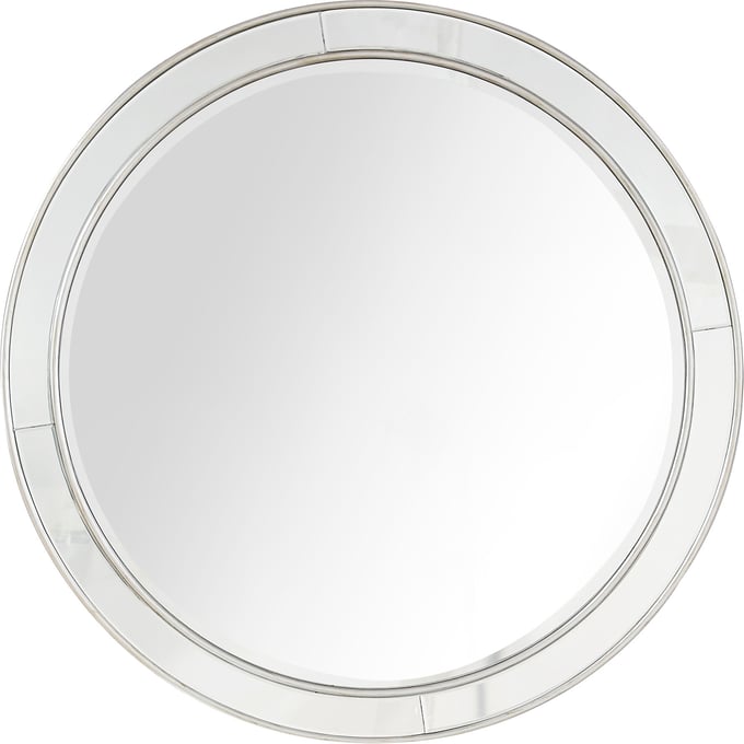 Camden Isle Alice Antique Silver Wall Mirror CMDN-86420