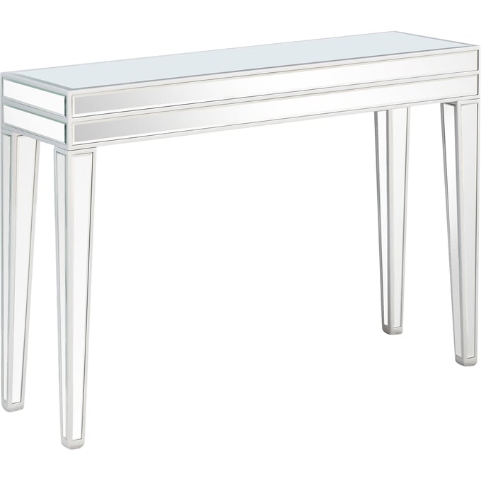 Camden Isle Holly Clear Console Table CMDN-86448