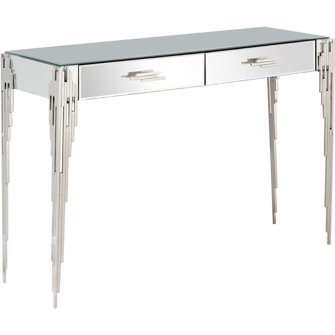 Camden Isle Skylar Silver Console Table CMDN-86454