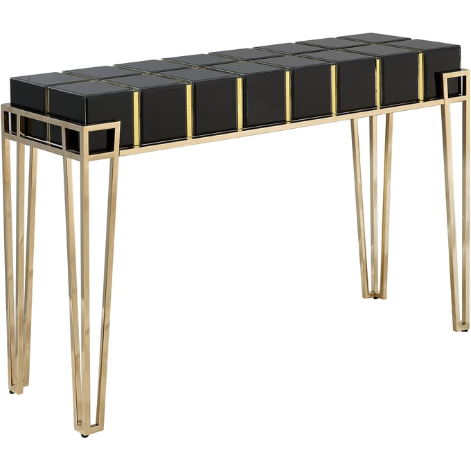 Camden Isle Tuxedo Black Console Table CMDN-86488