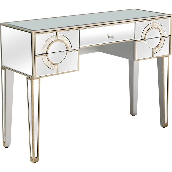 Camden Isle Ophelia Antique Silver Console Table CMDN-86491