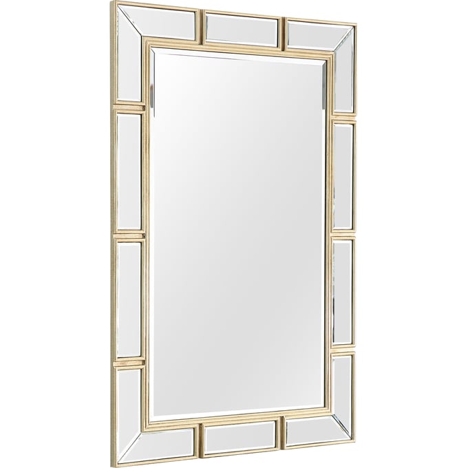 Camden Isle Phoebe Antique Silver Wall Mirror CMDN-86520