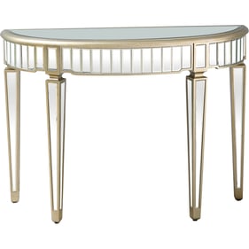 Camden Isle Celeste Antique Silver Console Table