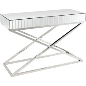 Camden Isle Kinney Silver Console Table