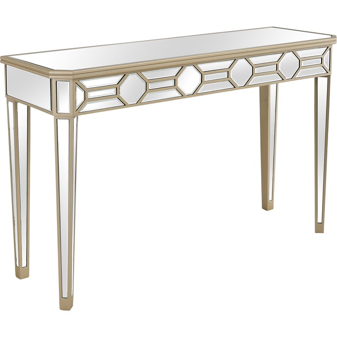 Camden Isle Lilian Champagne Console Table CMDN-86533