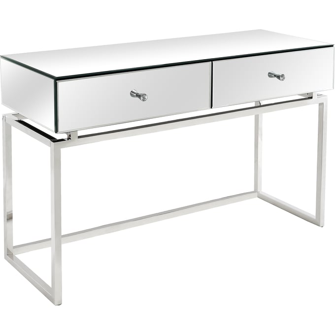 Camden Isle Addison Silver Console Table CMDN-86539