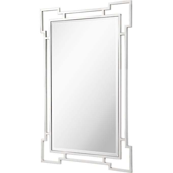 Camden Isle Aldon Silver Wall Mirror CMDN-86544