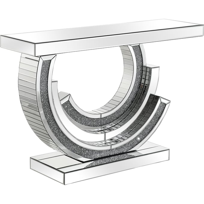 Camden Isle Caledonia Clear Console Table CMDN-86553