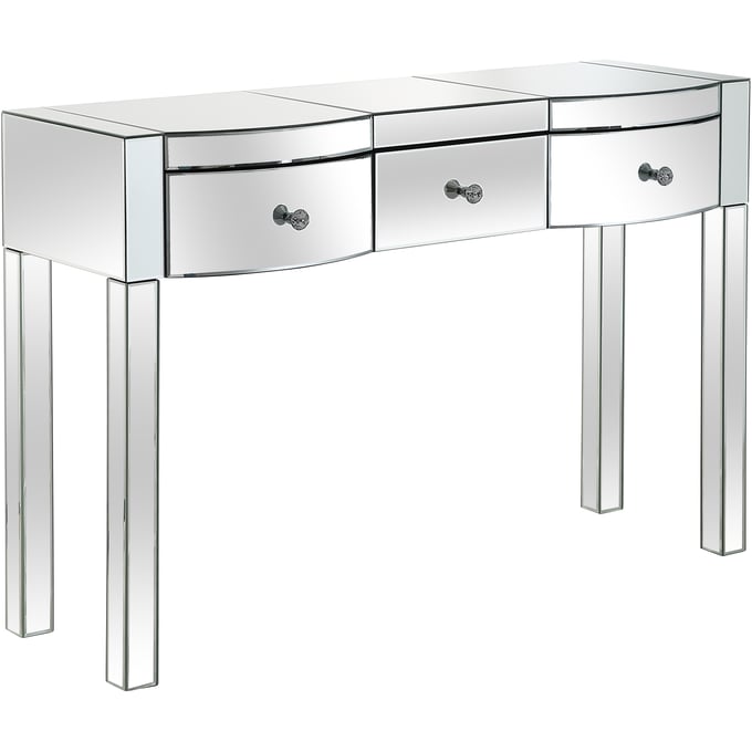 Camden Isle Monroe Clear Console Table CMDN-86562