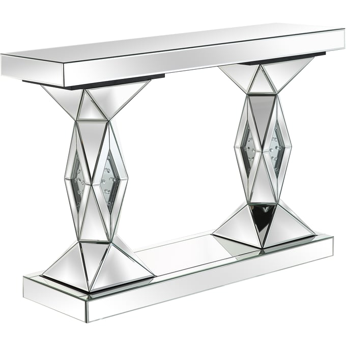 Camden Isle Lennox Clear Console Table CMDN-86592