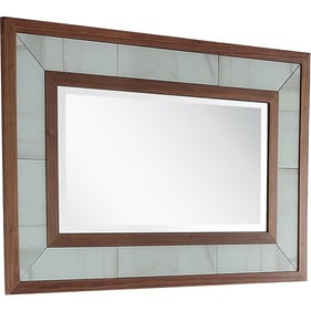 Camden Isle Riley Brown Wall Mirror