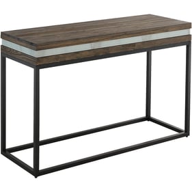 Camden Isle Bailey Brown Console Table