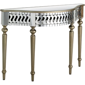 Camden Isle Atelier Champagne Console Table