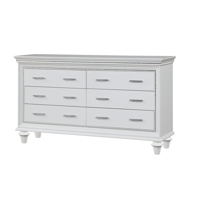 Cosmos Furniture Rosie White Dresser CMS-Rosie-Dresser