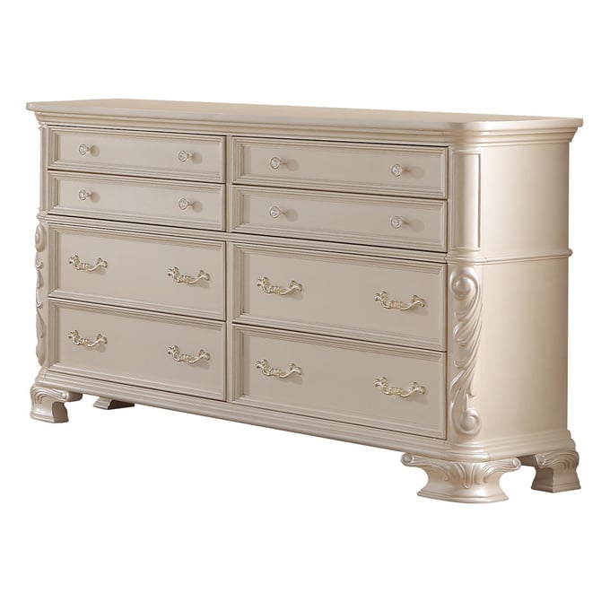 Cosmos Furniture Victoria White Dresser CMS-VICTORIA-DRESSER