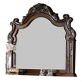 Cosmos Furniture Santa Monica Traditional Style Mirror in Cherry finish Wood